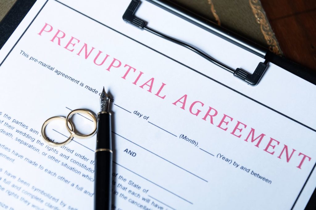 When to Ask for a Prenuptial Agreement